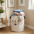 Ballet Dancer Laundry Basket Foldable — Swuffy