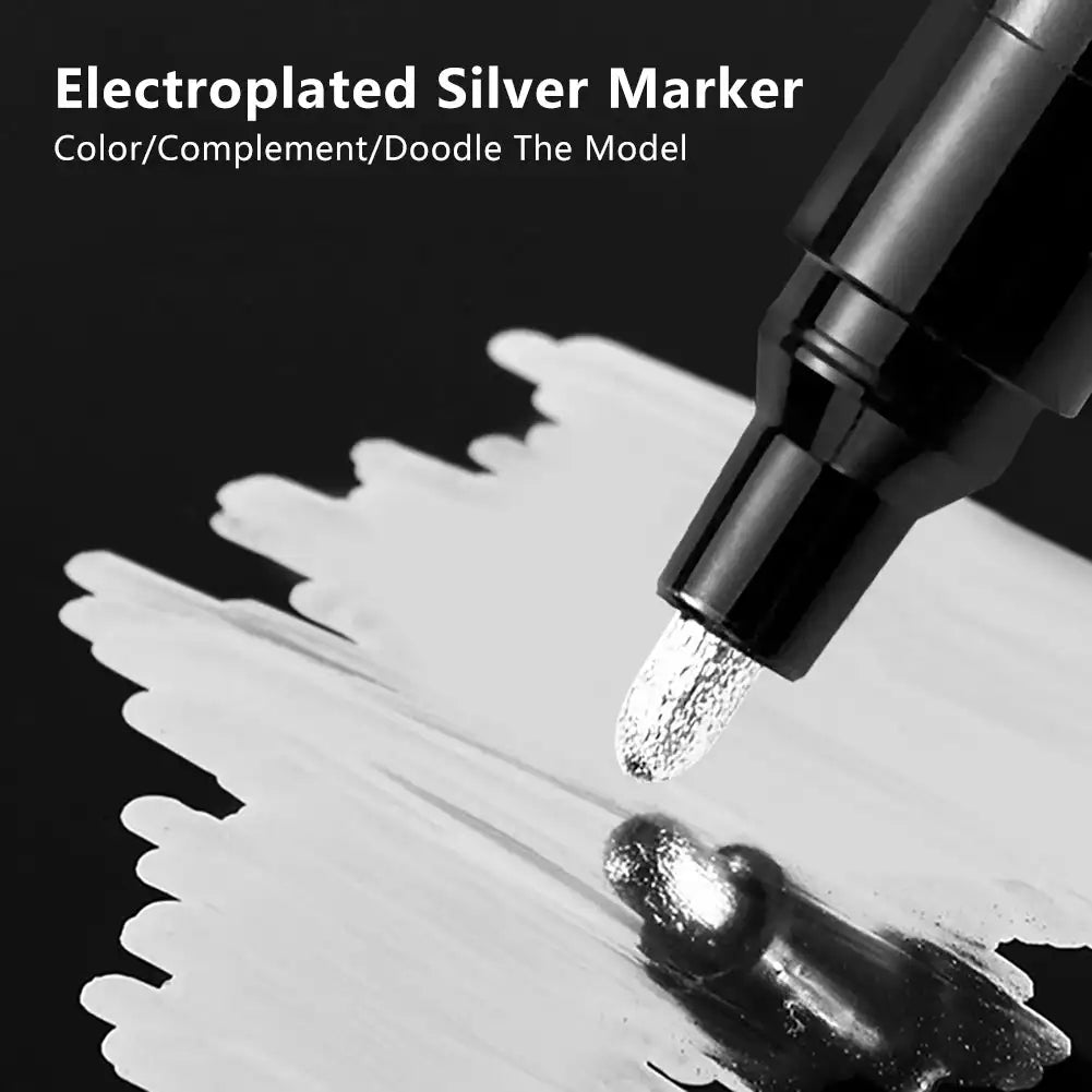 Electroplating Chrome Mirror Marker Silver — Swuffy