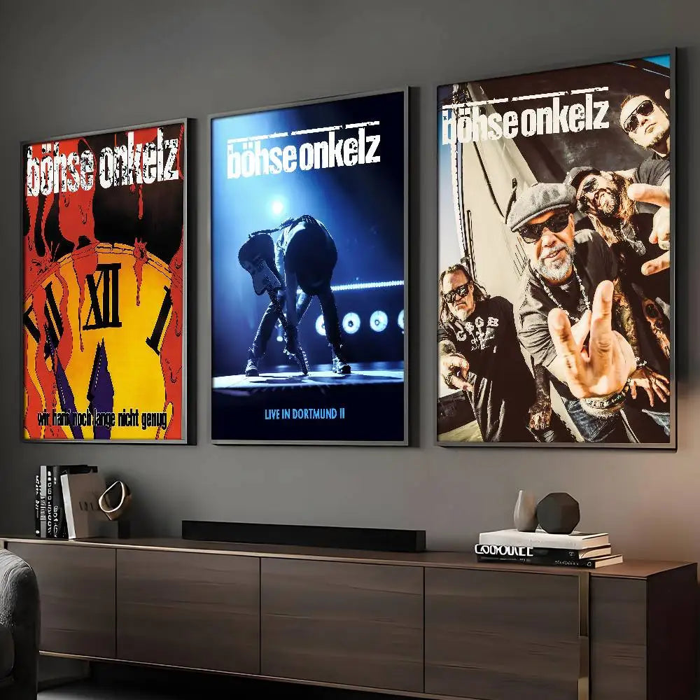 Bohse Onkelz Rock Poster HD — Swuffy