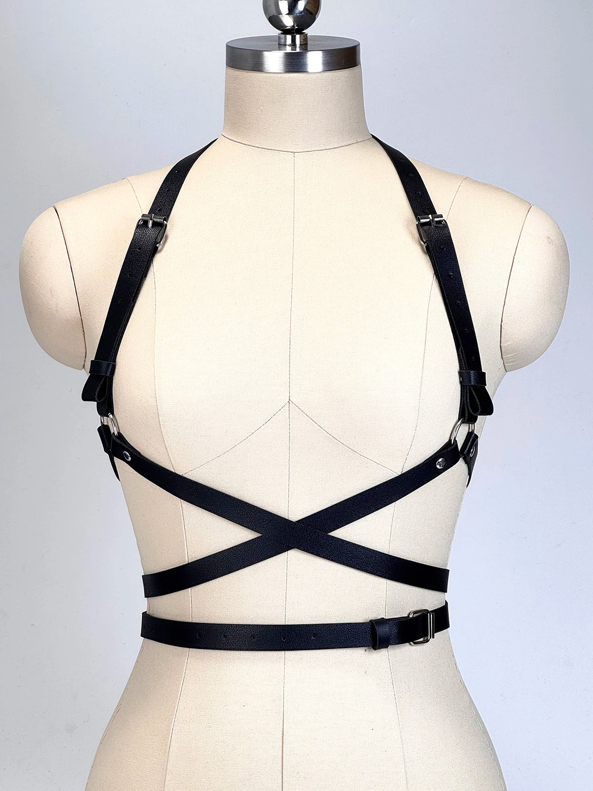 Punk Leather Belt Street Waistband — Swuffy