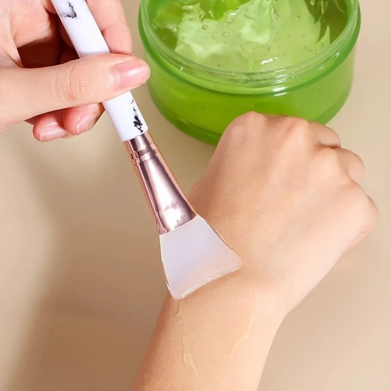 Marble Silicone Face Mask Brush — Swuffy