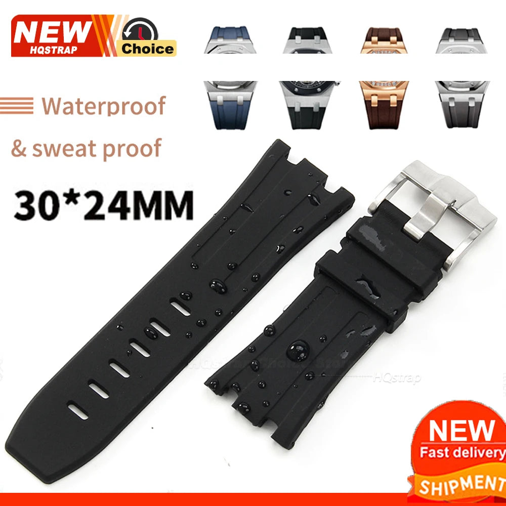 Sport Silicone Watch Strap Audemars — Swuffy