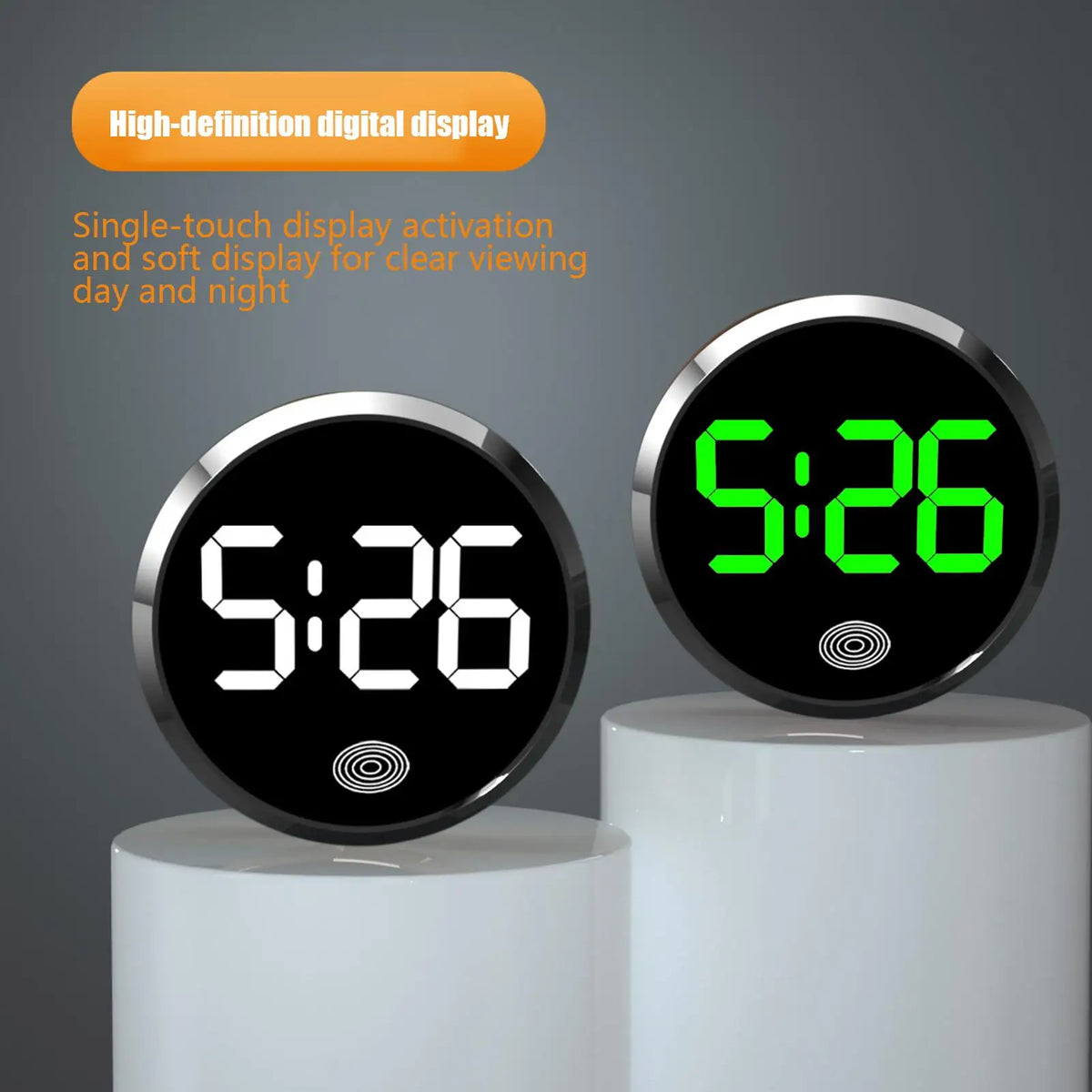 Car Dashboard Clock Touch Control — Swuffy