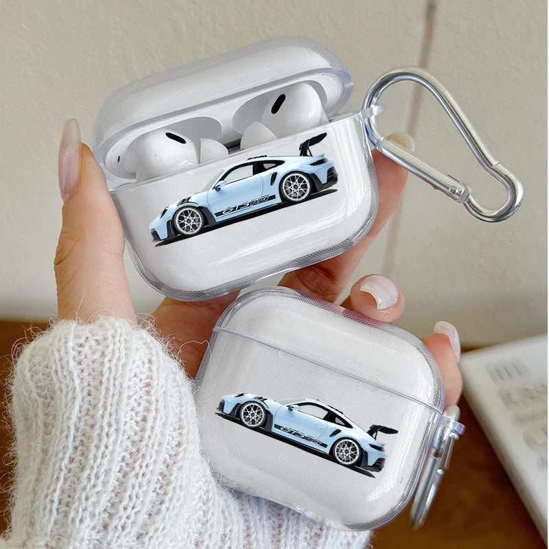 Clear Tpu Blue Sports Car — Swuffy