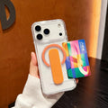 Card Holder Clear Bracket Magnetic — Swuffy