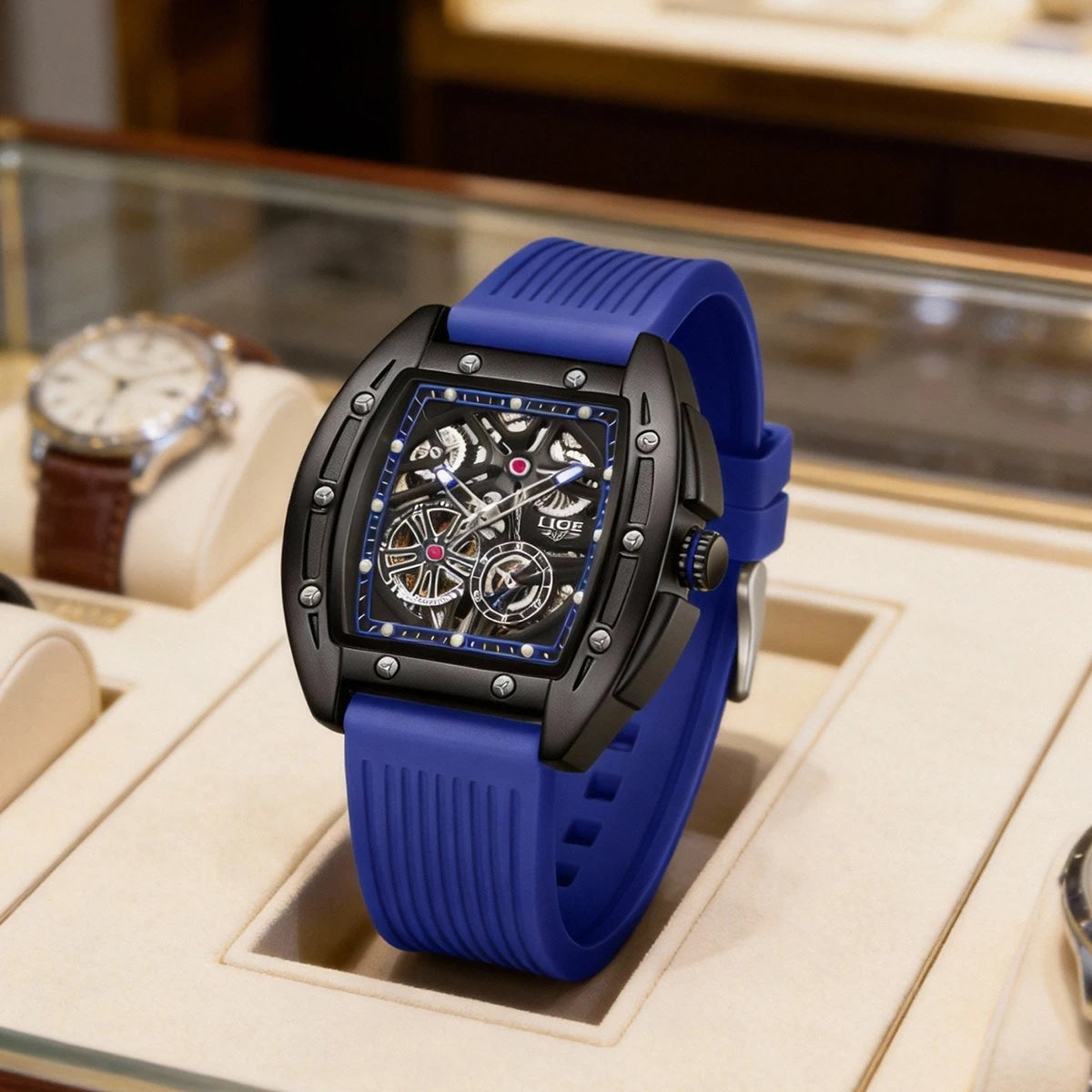 Lige Automatic Watch Waterproof Mechanical — Swuffy
