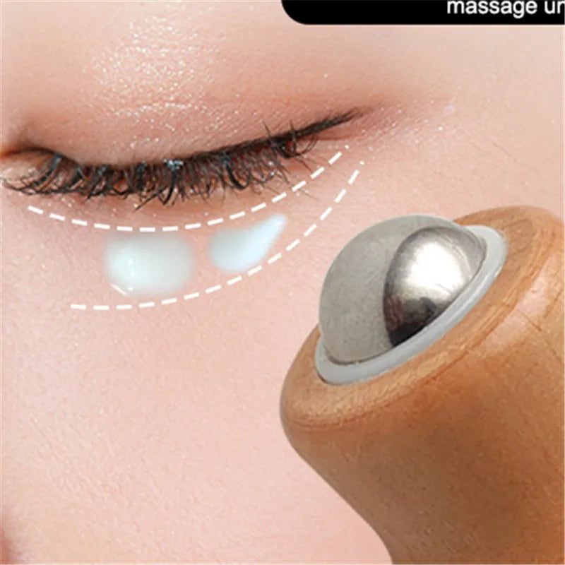 Wooden Facial Massage Roller — Swuffy