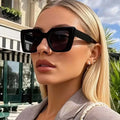 Stylish Square Sunglasses Vintage Brand — Swuffy