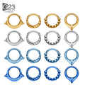 Astm Titanium Hinged Septum Ear — Swuffy