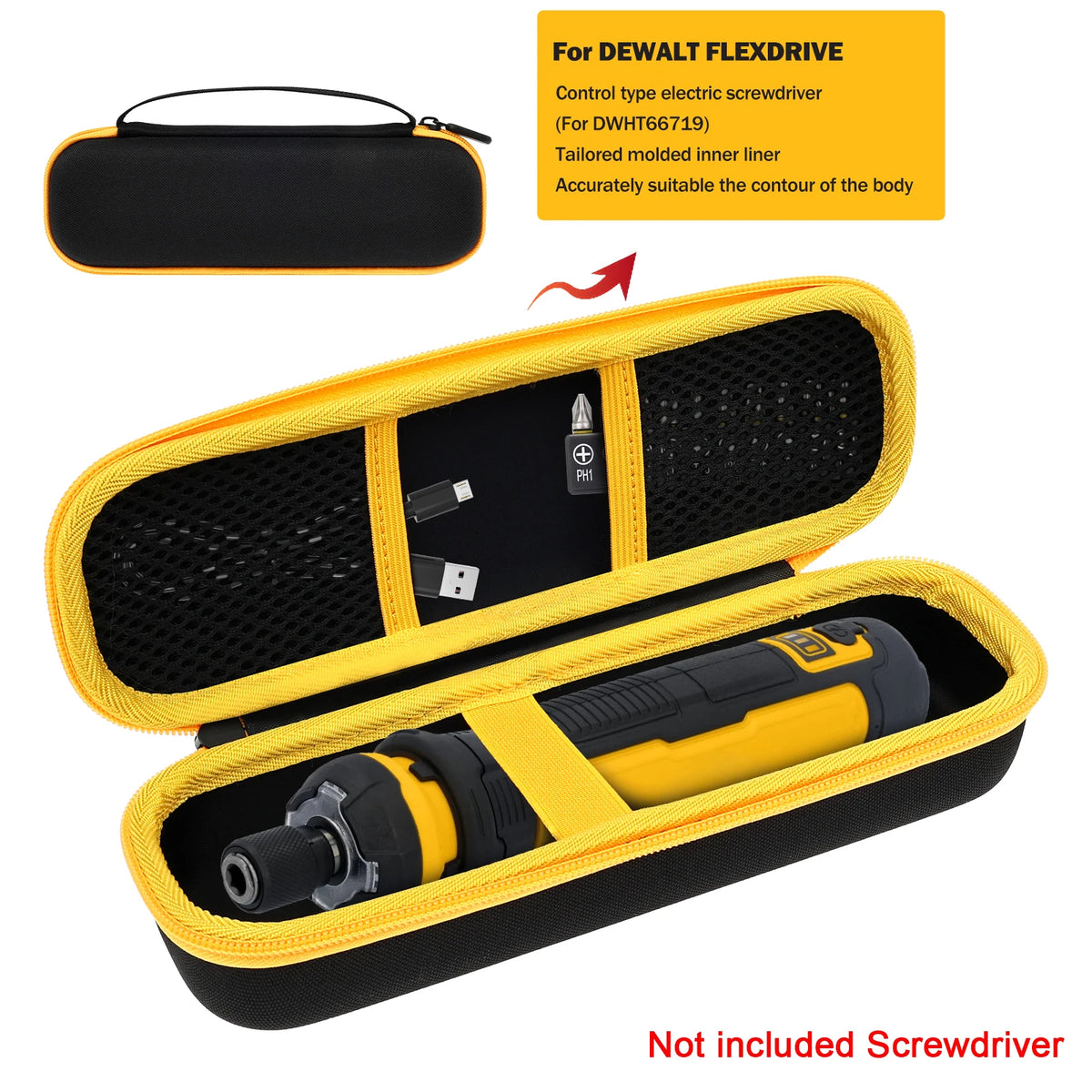 Cordless Screwdriver Hard Storage Case — Swuffy
