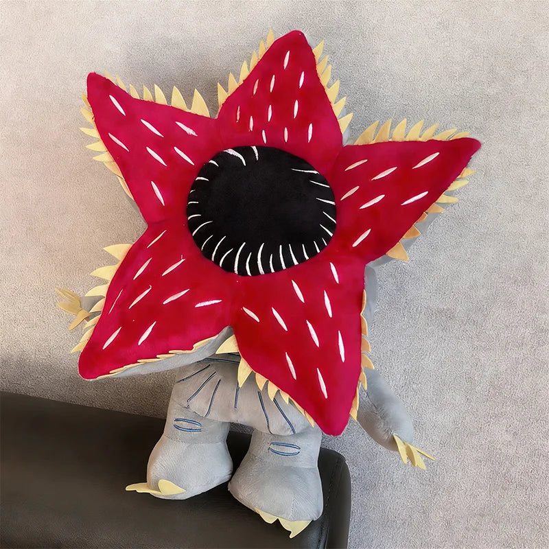 Devil Eating Human Flower Cartoon — Swuffy