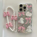 Pink Bow Bunny Phone Case — Swuffy