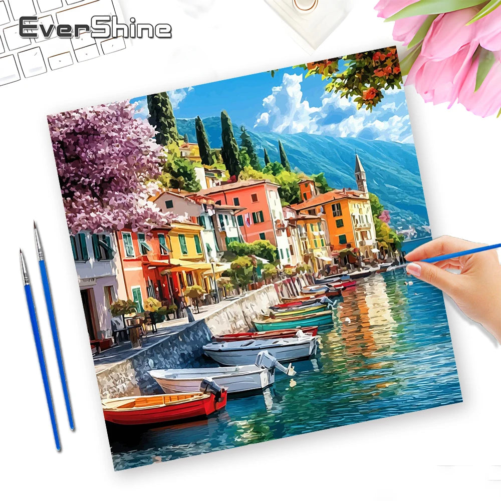 Evershine Coloring By Numbers Seaside — Swuffy