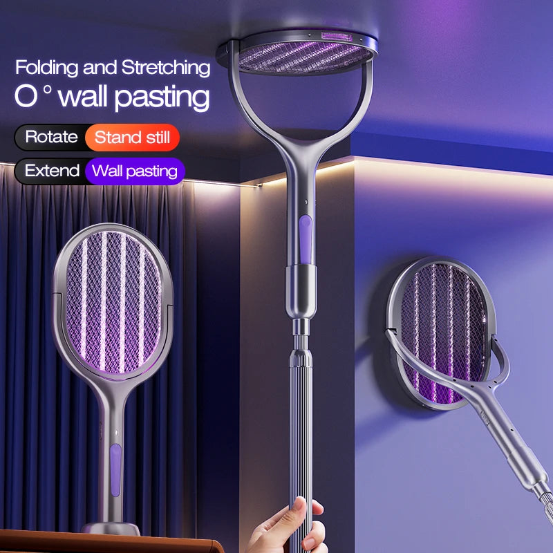 Retractable Mosquito Killer Swatter Racket — Swuffy