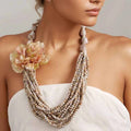 Statement Boho Layer Long Necklace — Swuffy