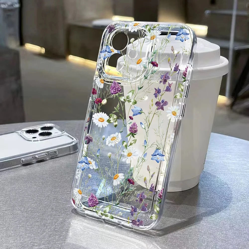 Flower Pattern Phone Case Iphone — Swuffy