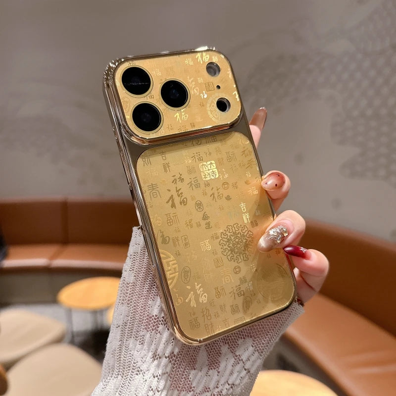 Plating Glitter Happy Year Phone — Swuffy