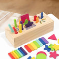 Shapes Geometric Solids Wooden Toy — Swuffy