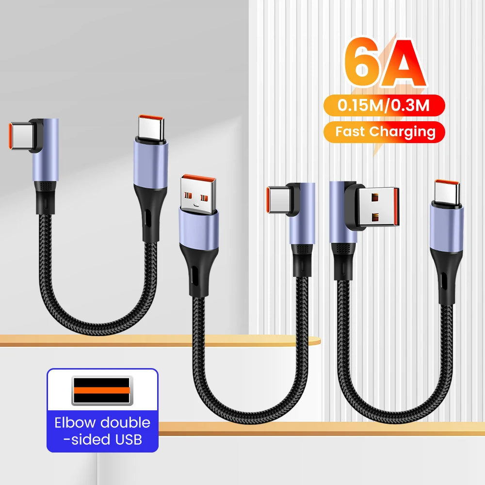 Short Cable Fast Charging Elbow — Swuffy