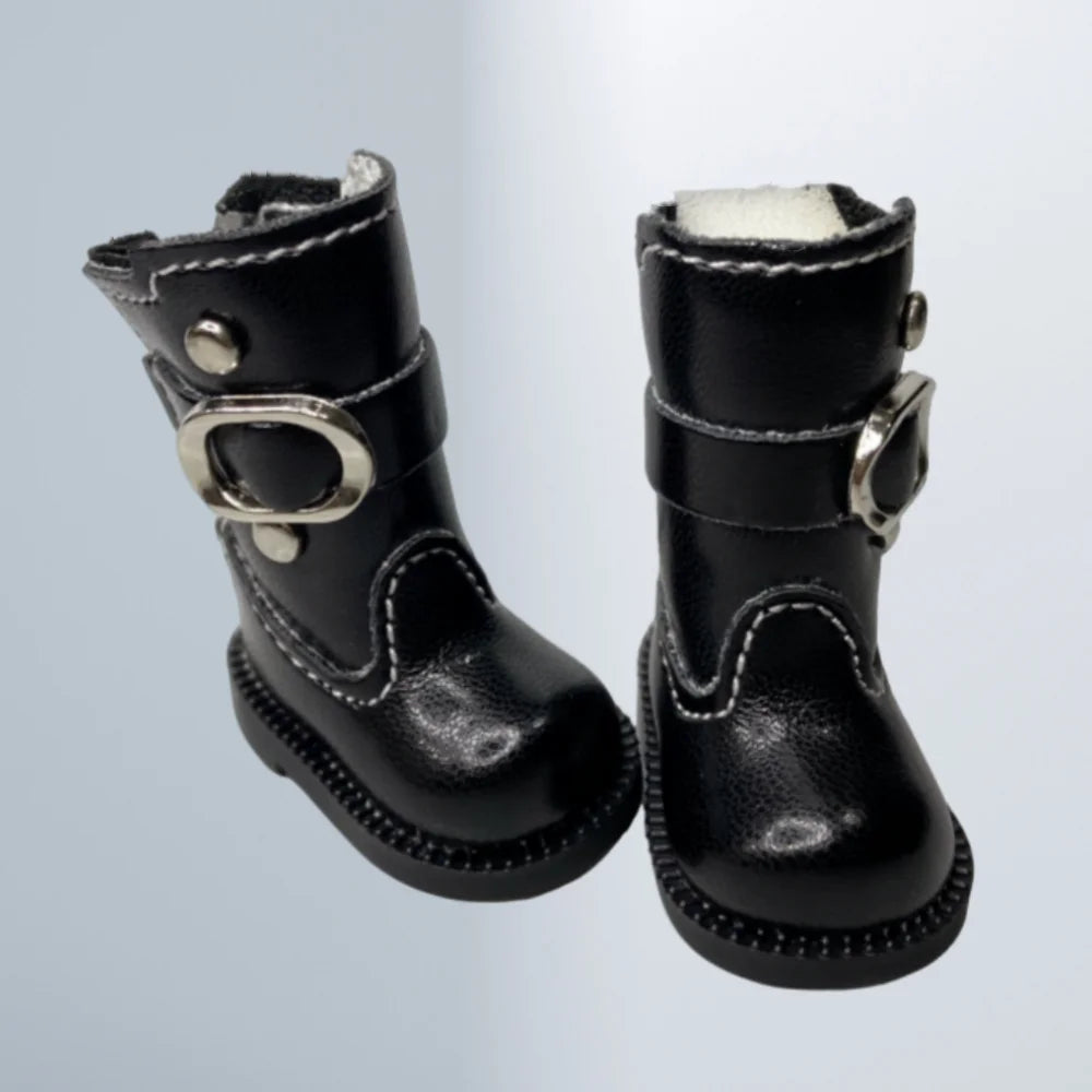 Doll Boots Leather Doll Shoes — Swuffy