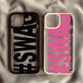 Pink Letters Swag Phone Case — Swuffy