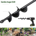 Garden Auger Spiral Drill Bit — Swuffy