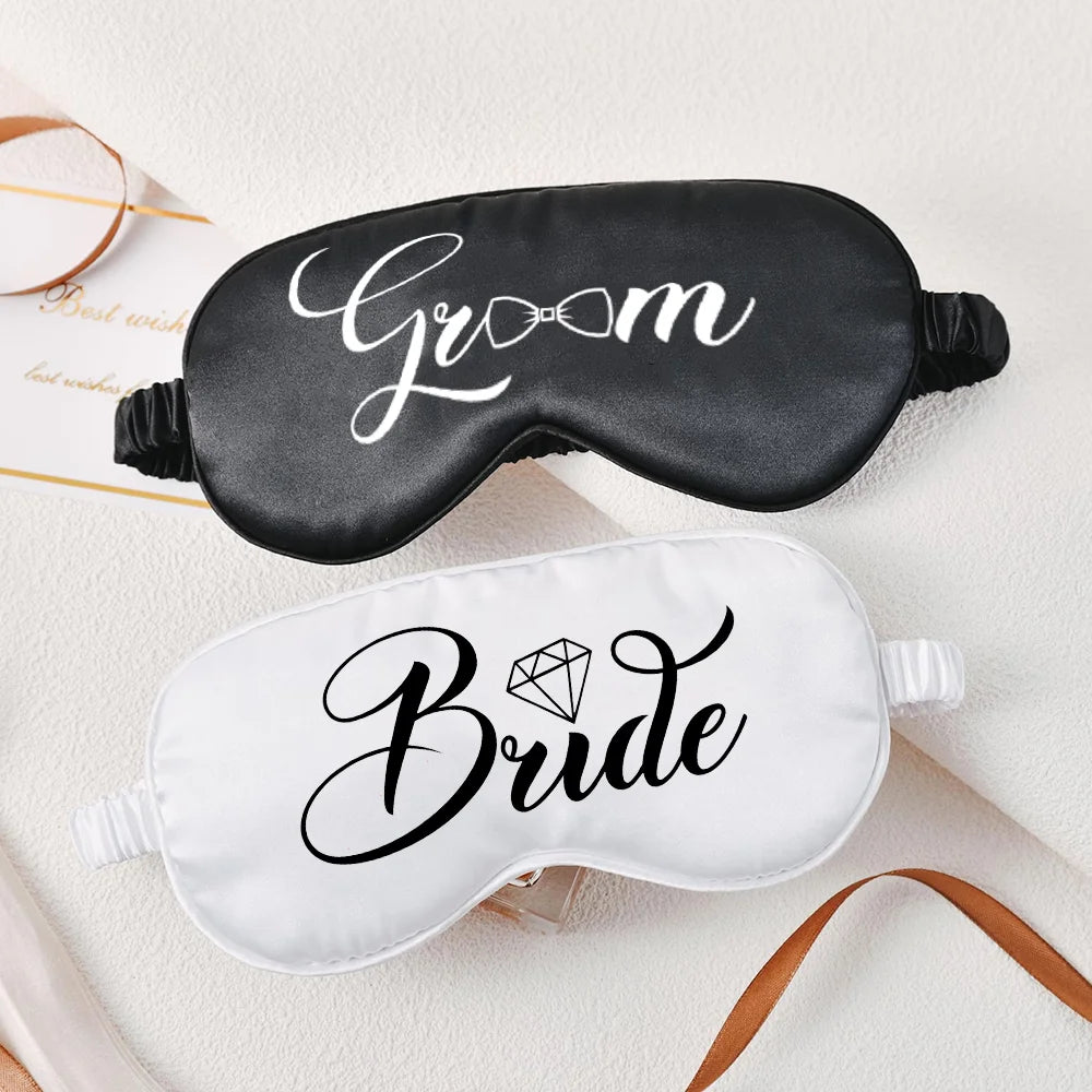 Bride Groom Sleep Eye Mask — Swuffy
