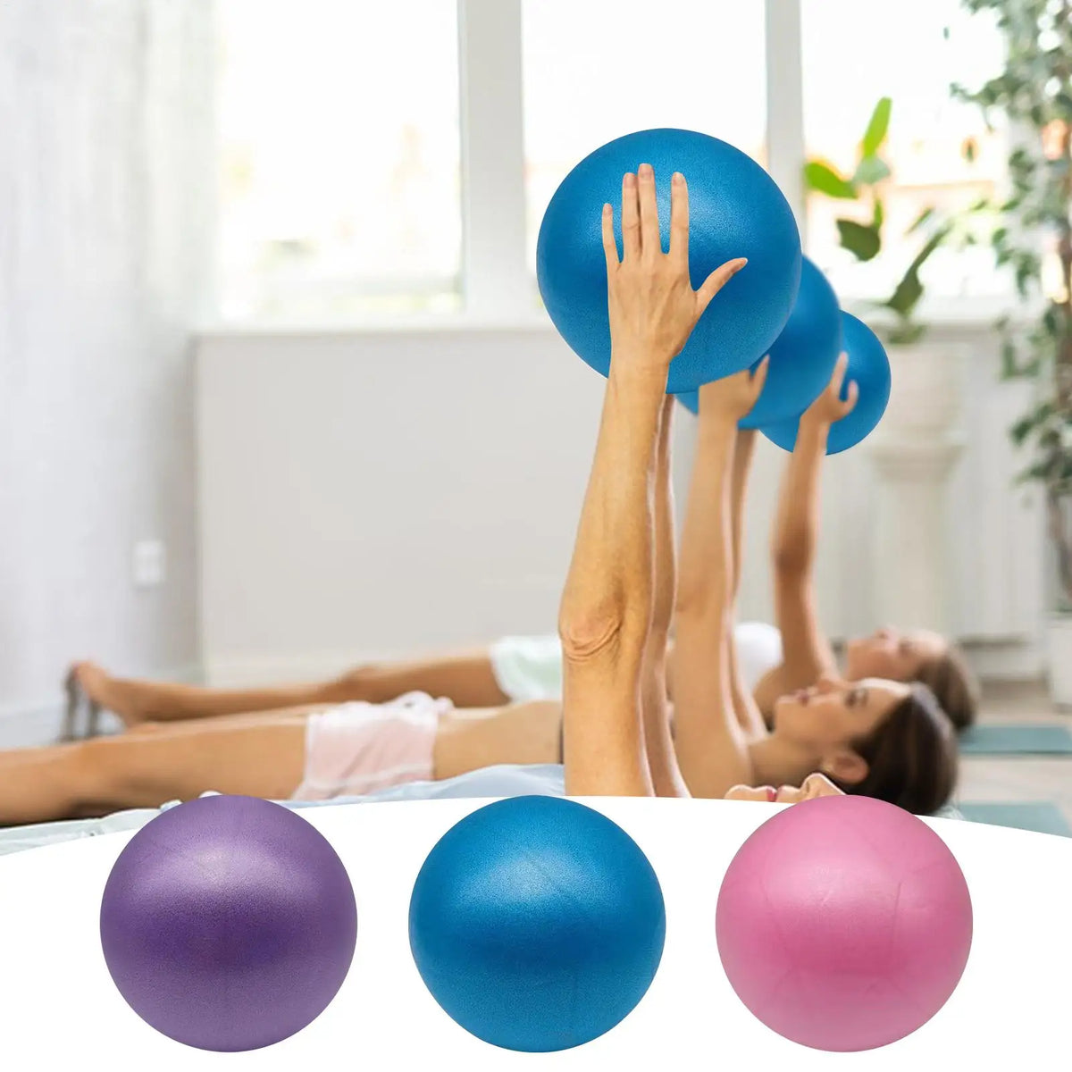 Inches Pilates Ball Inflatable Yoga — Swuffy