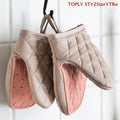 Short Kitchen Anti Oven Mitts — Swuffy