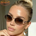 Small Frame Oval Sunglasses Brand — Swuffy