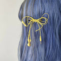 Headphone Wire Bow Hair Clip — Swuffy