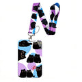 Black Cat Id Badge Holder — Swuffy