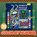 Number Puzzle By Number Coloring — Swuffy