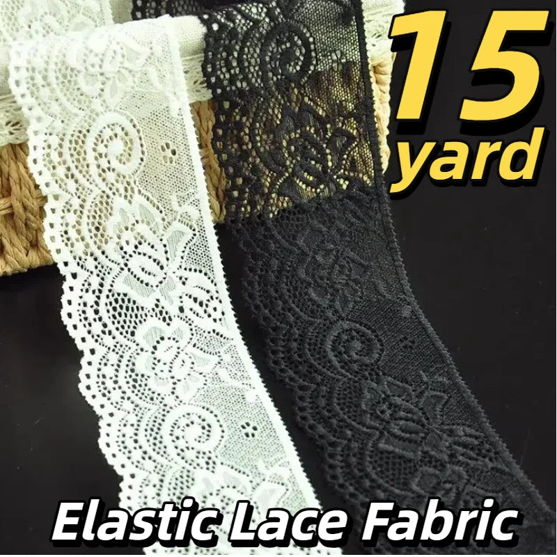 Yards Inch Wide Elastic Lace — Swuffy