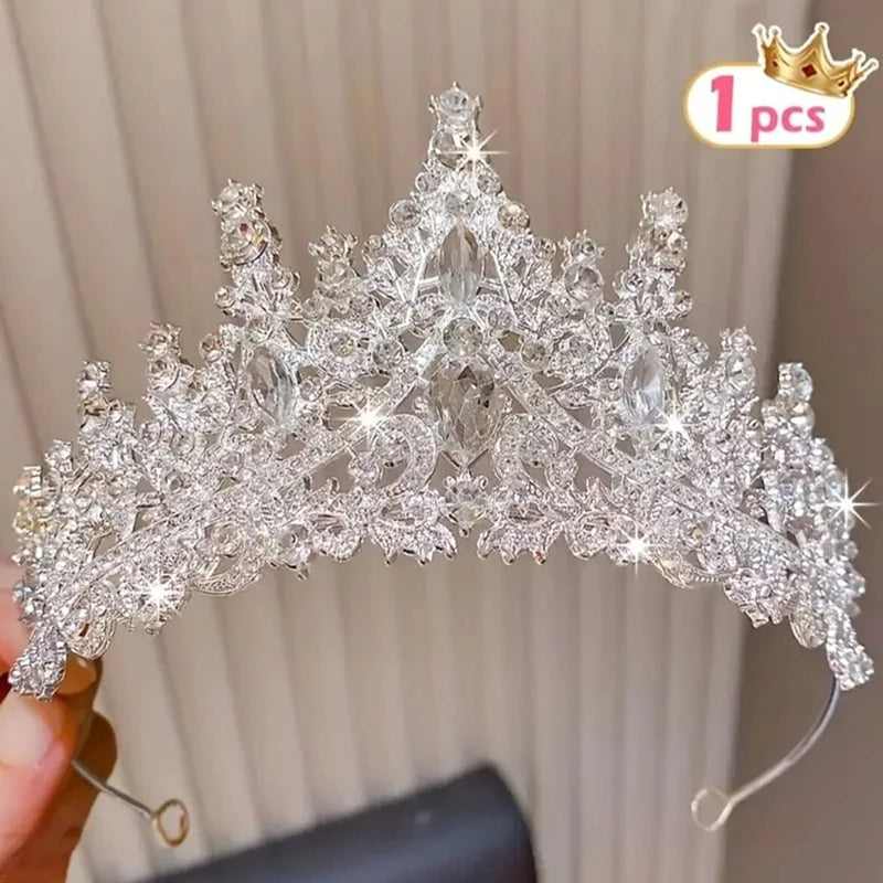 Bridal Crown Wedding Hair Accessories — Swuffy
