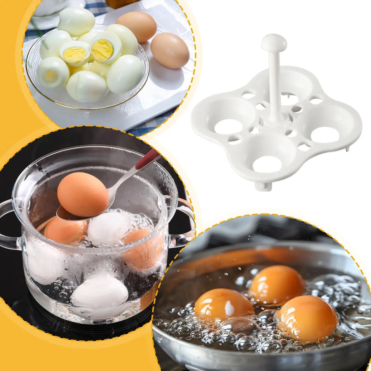 Holds Egg Boiler Rack Freestanding — Swuffy