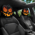 Skull Print Elastic Car Headrest — Swuffy