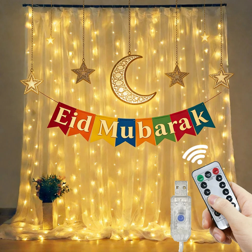 LED Curtain String Lights USB — Swuffy