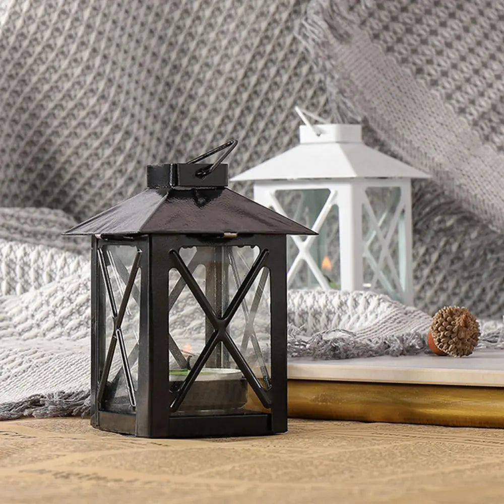 Elegant Black European Candle Holder — Swuffy