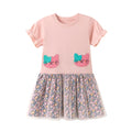 Cats Embroidery Summer Dress Girls — Swuffy
