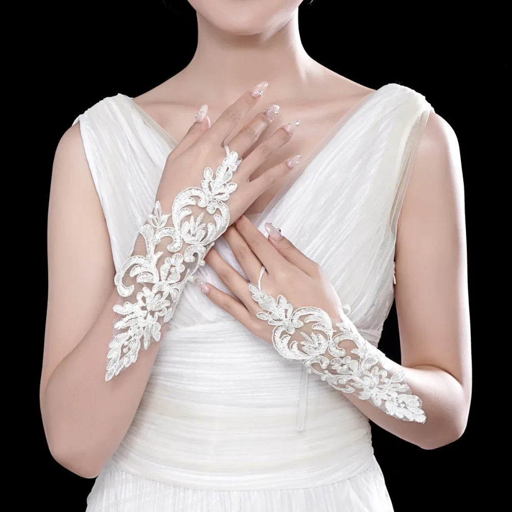 Sale Party Dress Lace Gloves — Swuffy