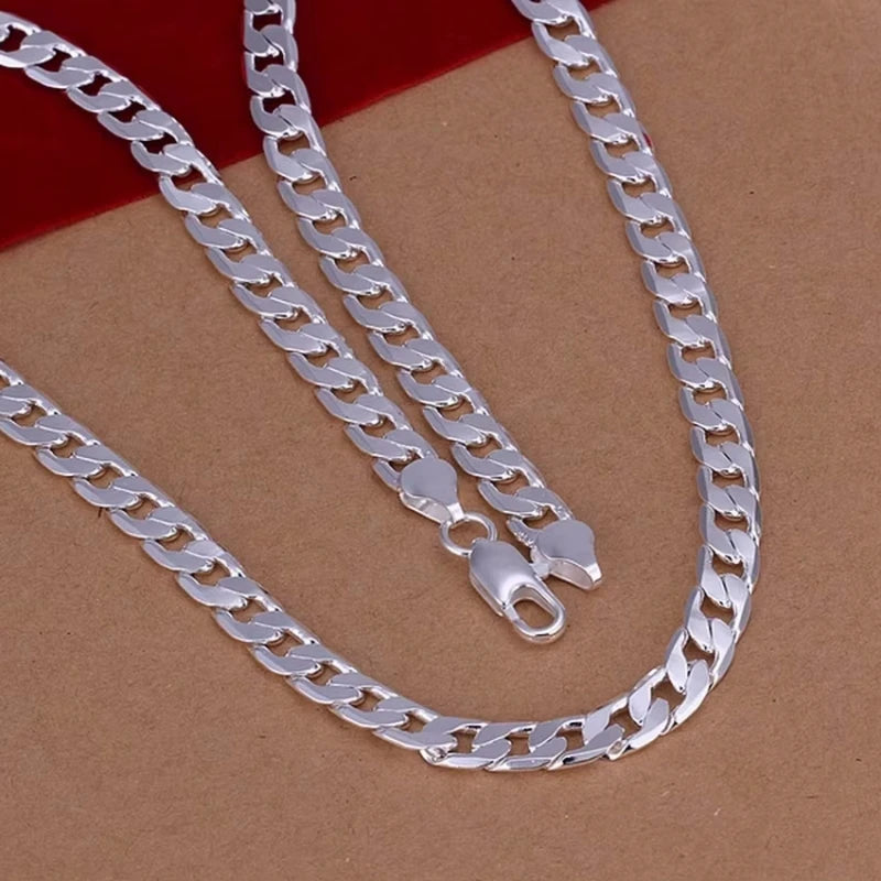 Fine Solid Sterling Silver Necklace — Swuffy