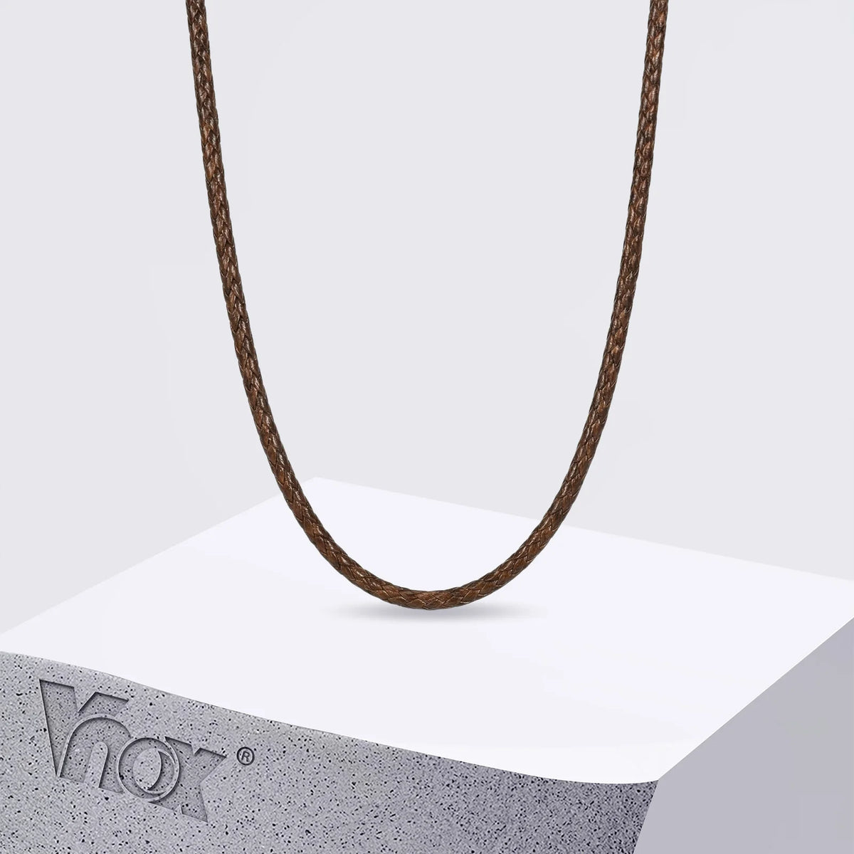 Vnox Wide Brown Black Necklaces — Swuffy