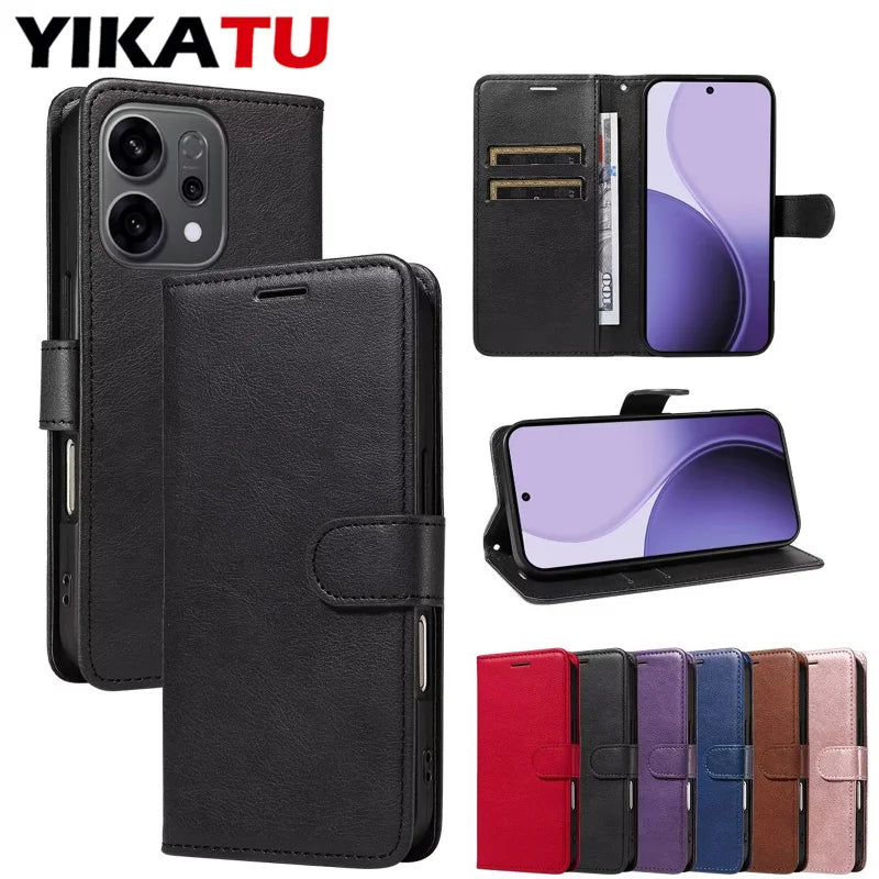 Wallet Leather Phone Case Oppo — Swuffy