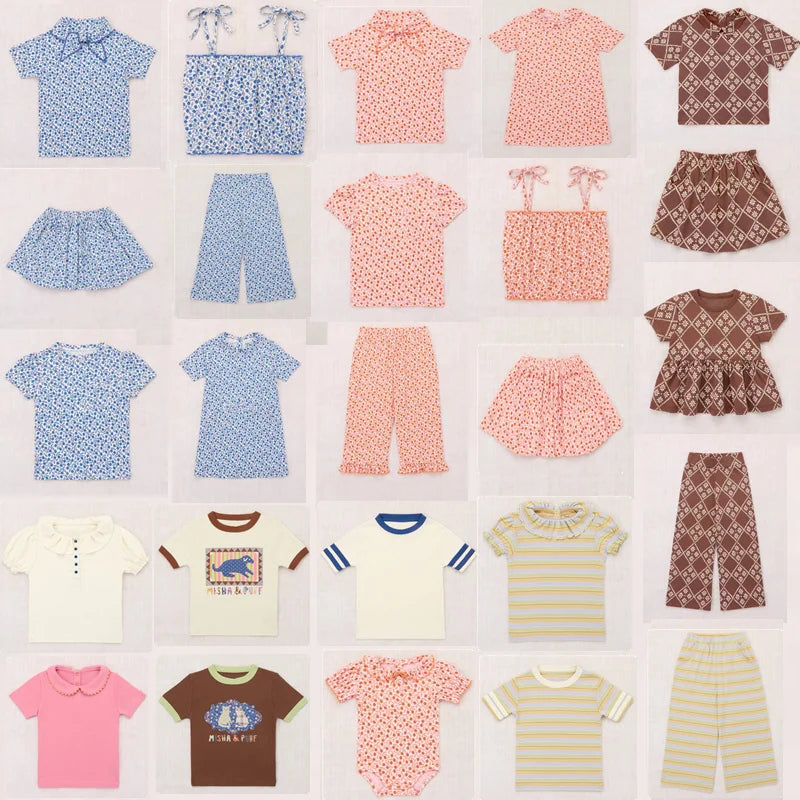 Printed Kids Tee Skirt Summer — Swuffy