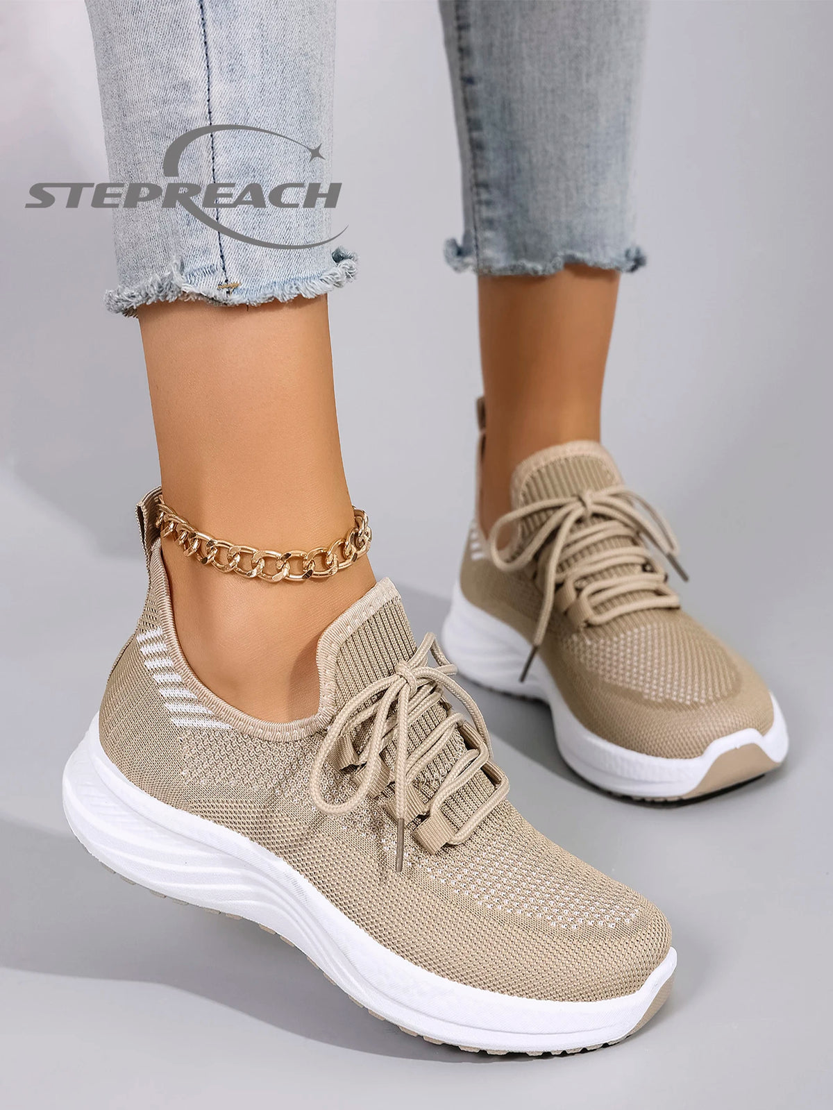 Summer Breathable Mesh Flat Shoes — Swuffy