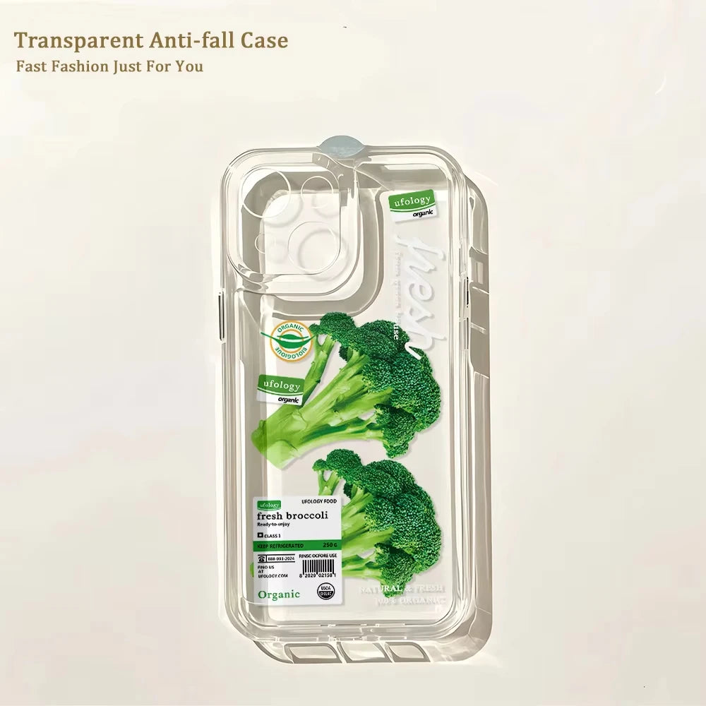 Green Vegetables Ins Phone Case — Swuffy