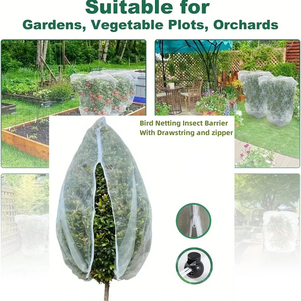 Extra Thick Garden Netting Drawstring — Swuffy