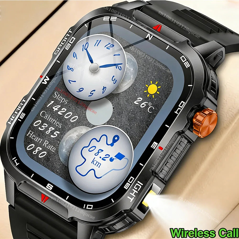 Rugged Military Smart Watch Watch — Swuffy