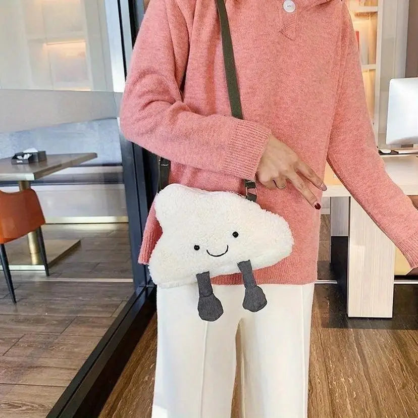Cartoon Clouds Satchel Bags Kawaii — Swuffy